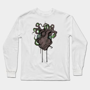 Black Heart Long Sleeve T-Shirt